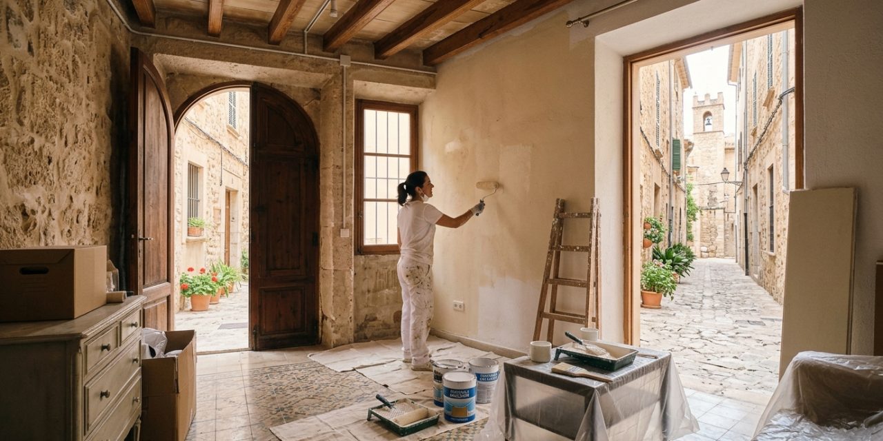 Precio de pintar un piso en Palma: cuánto cuesta en 2026